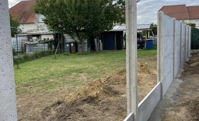 Création de clôtures de jardin en béton à Laon, Saint-Quentin, Avenir Vert